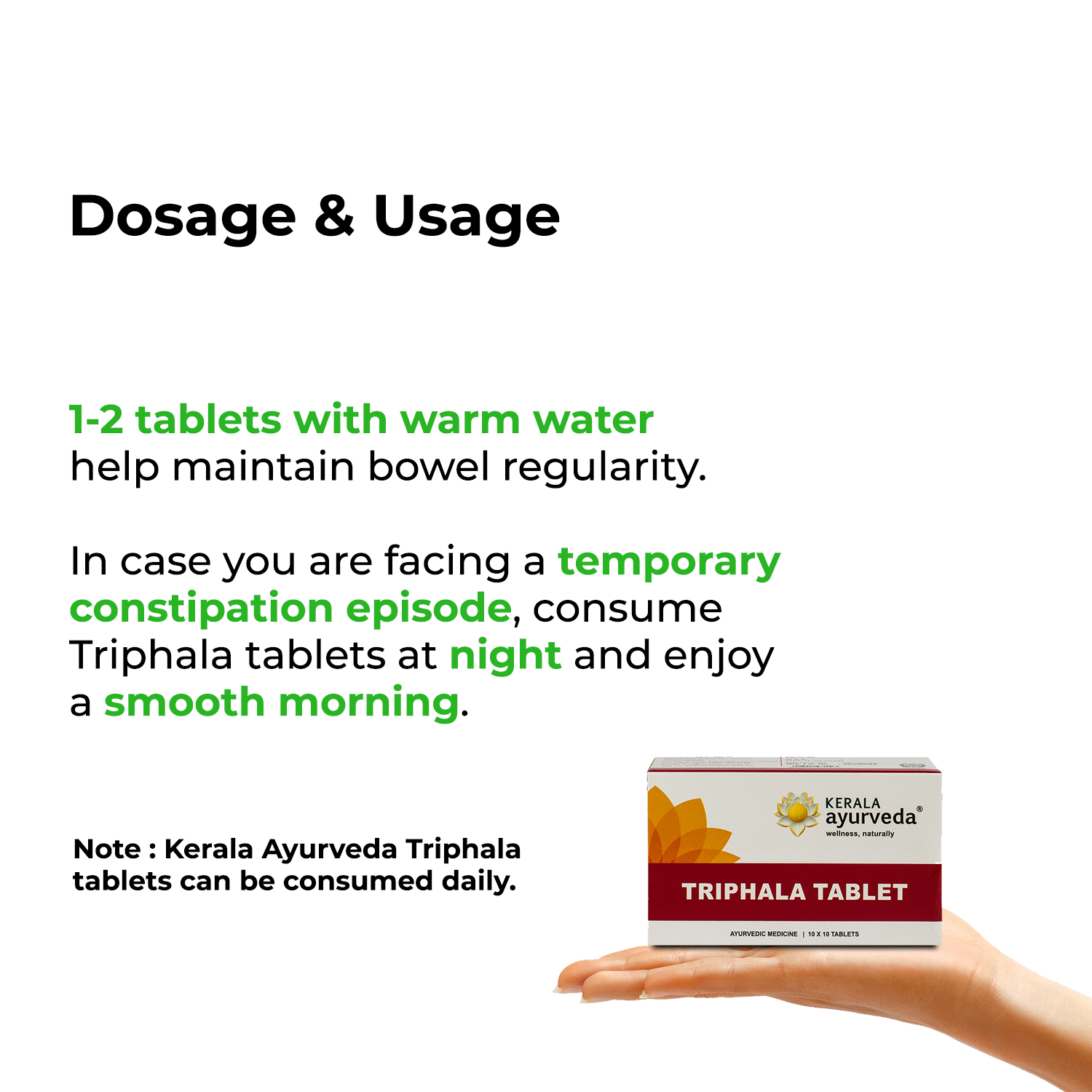 triphala tablet benefits